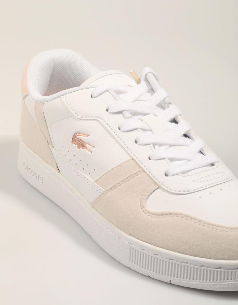ZAPATILLAS LACOSTE T CLIP SET en color Blanco