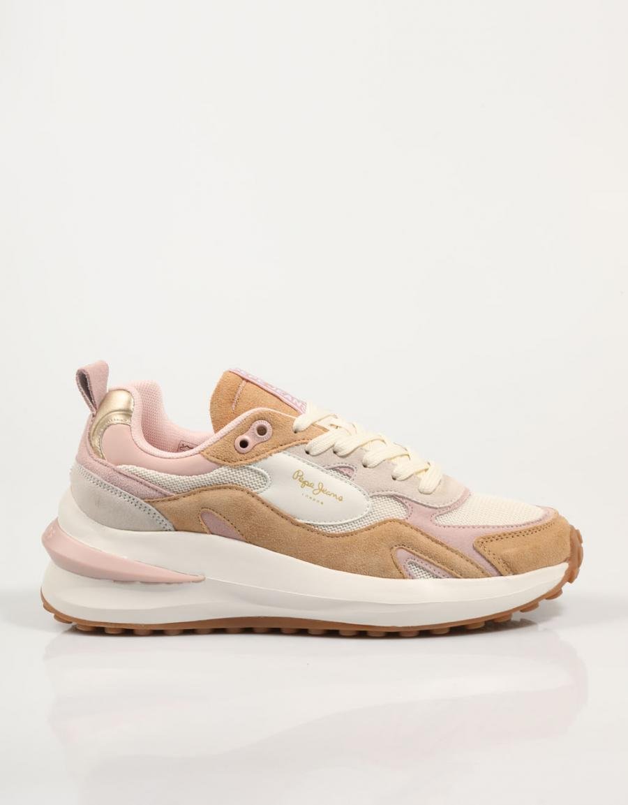 ZAPATILLAS PEPE JEANS WINSLOW URBAN W PLS60013 en color Beige