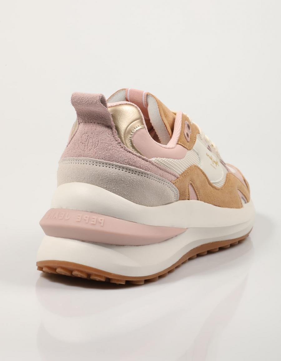 ZAPATILLAS PEPE JEANS WINSLOW URBAN W PLS60013 en color Beige
