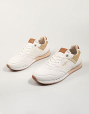 ZAPATILLAS PEPE JEANS LONDON SNAKE W PLS40024 en color Blanco