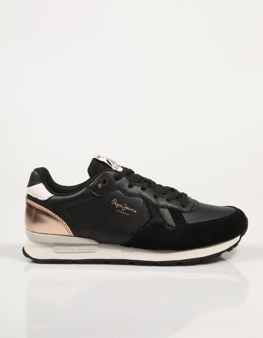 ZAPATILLAS PEPE JEANS BRIT SUN W PLS40026 en color Negro