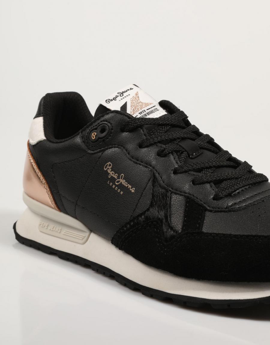 ZAPATILLAS PEPE JEANS BRIT SUN W PLS40026 en color Negro