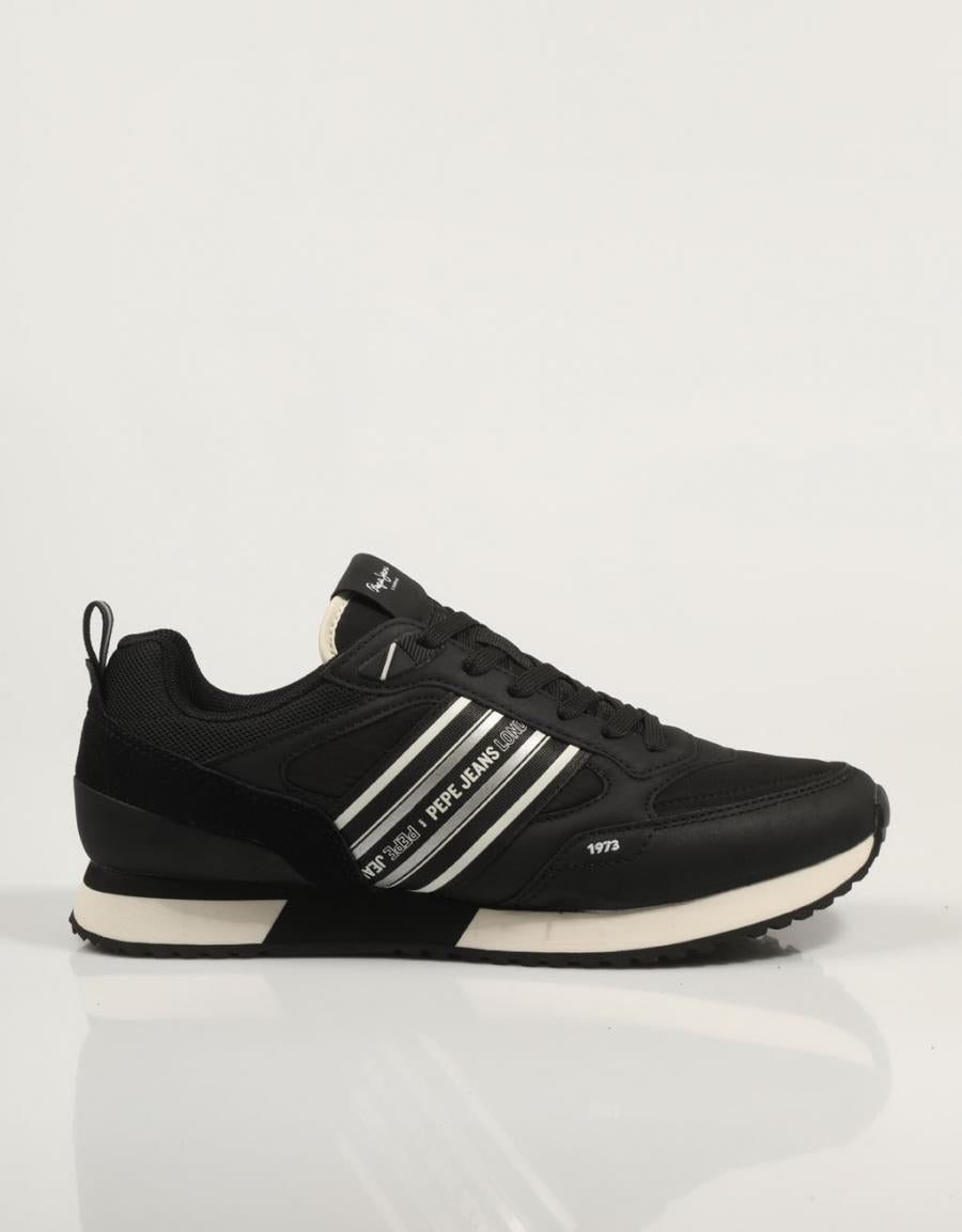 Sneakers PEPE JEANS Dublin Young M PMS40014 en noir