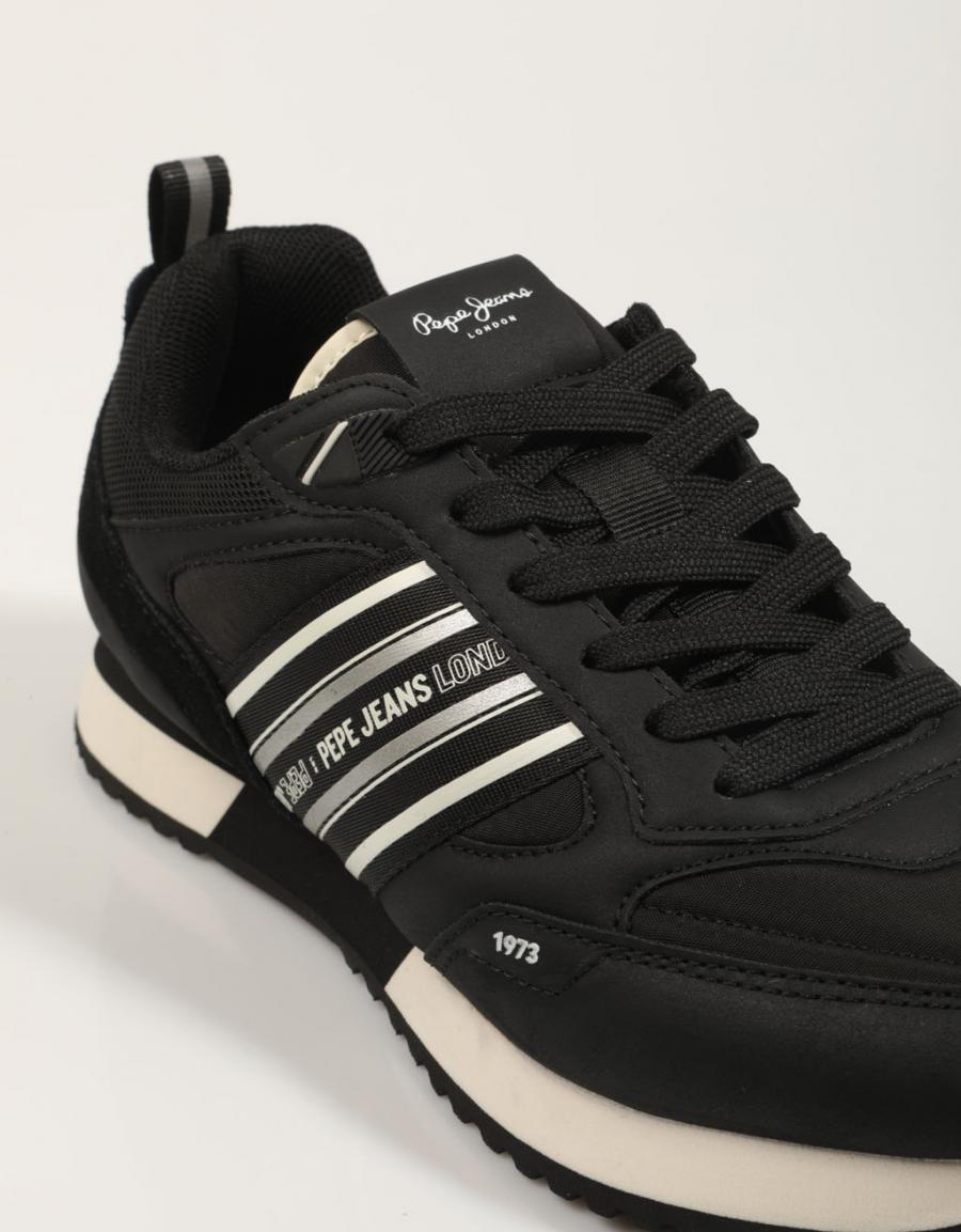 Sneakers PEPE JEANS Dublin Young M PMS40014 en noir