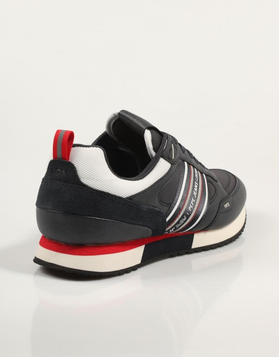 Sneakers PEPE JEANS Dublin Young M PMS40014 in Navy Blue