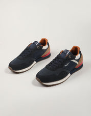 ZAPATILLAS PEPE JEANS LONDON BRAND M PMS40018 en color Azul marino