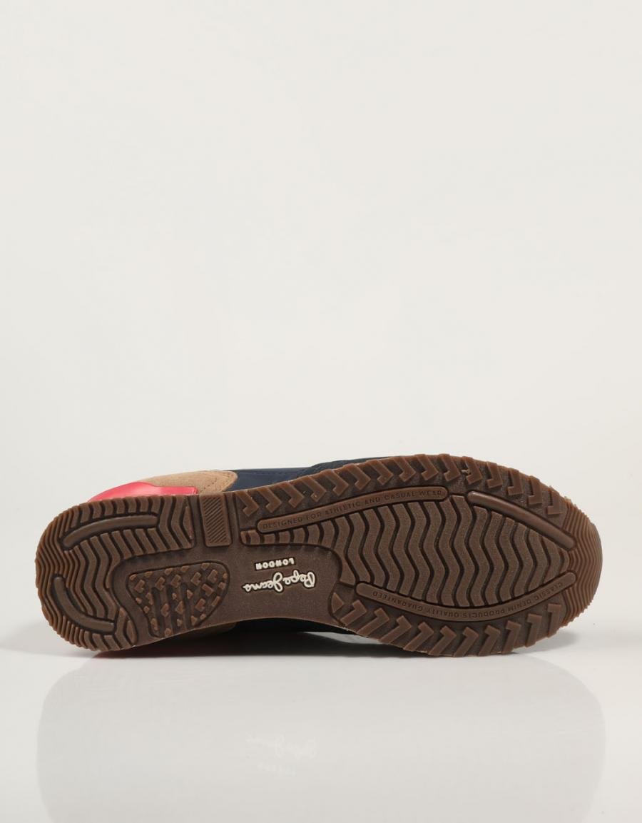 ZAPATILLAS PEPE JEANS LONDON BRAND M PMS40018 en color Azul marino
