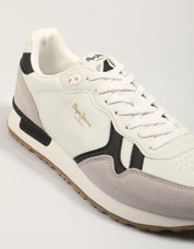 ZAPATILLAS PEPE JEANS BRIT SUPRA M PMS40020 en color Blanco