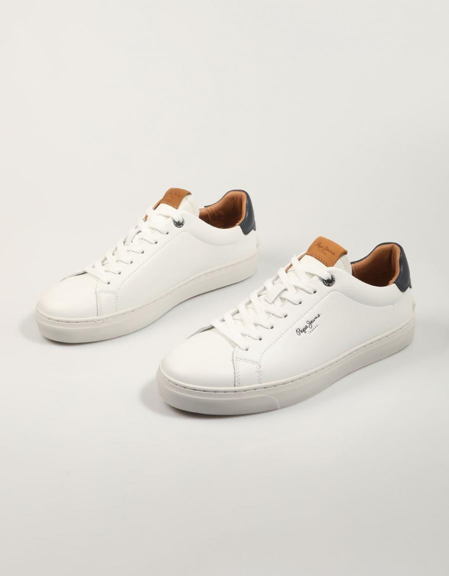 ZAPATILLAS PEPE JEANS CAMDEN CLUB M PMS00020 en color Blanco