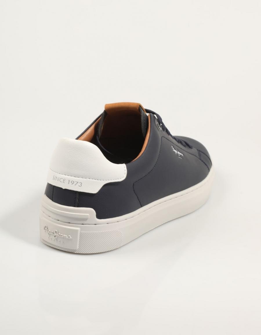 ZAPATILLAS PEPE JEANS CAMDEN CLUB M PMS00020 en color Azul marino