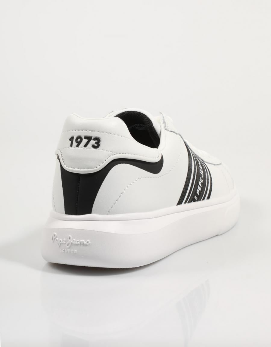 ZAPATILLAS PEPE JEANS EATON STREET M PMS00023 en color Blanco