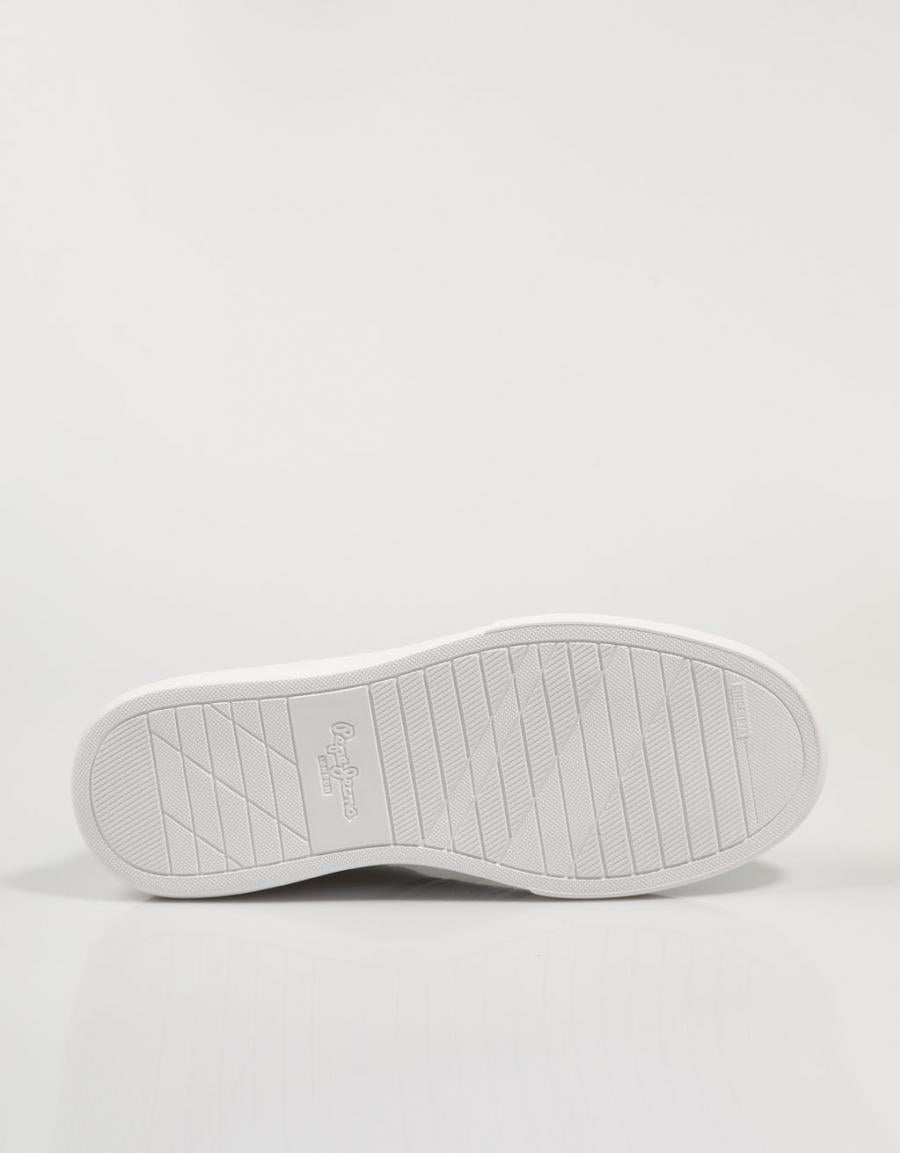 ZAPATILLAS PEPE JEANS EATON STREET M PMS00023 en color Blanco