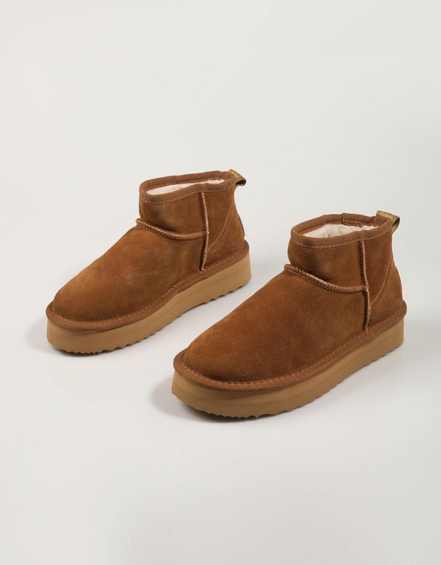 BOTINES PEPE JEANS DISSY YOUNG W PLS50536 en color Beige