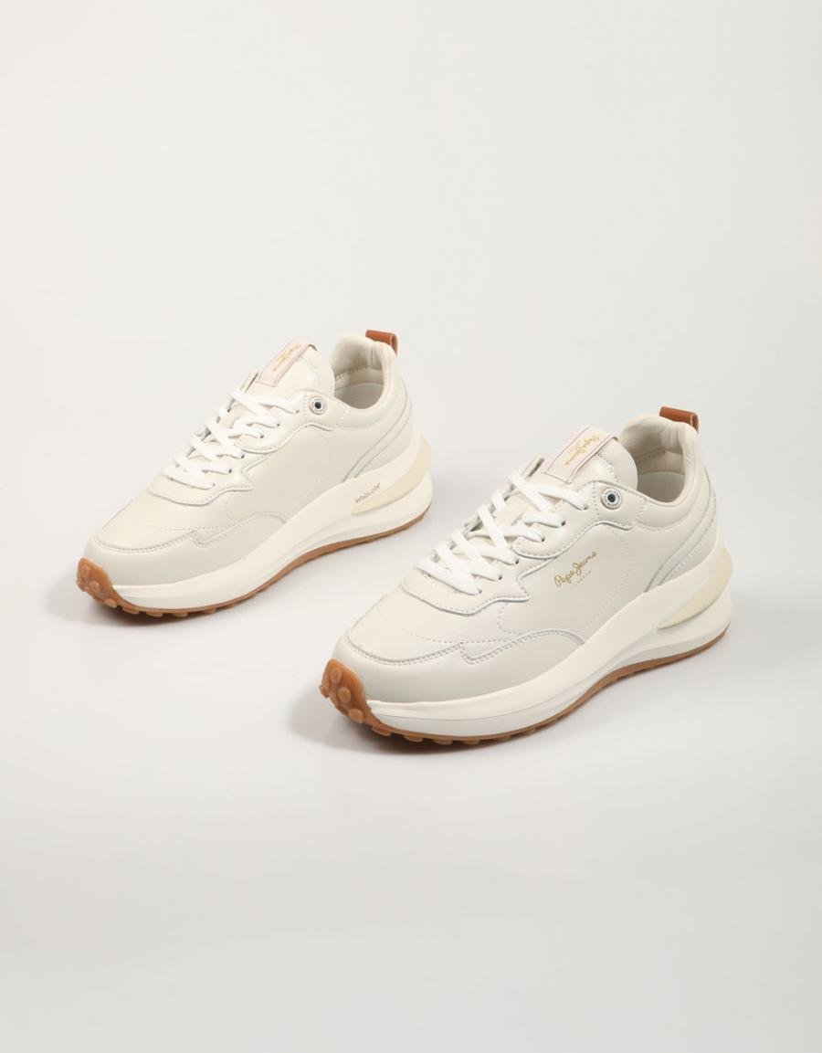 ZAPATILLAS PEPE JEANS WINSLOW ACTION W PLS60014 en color Blanco