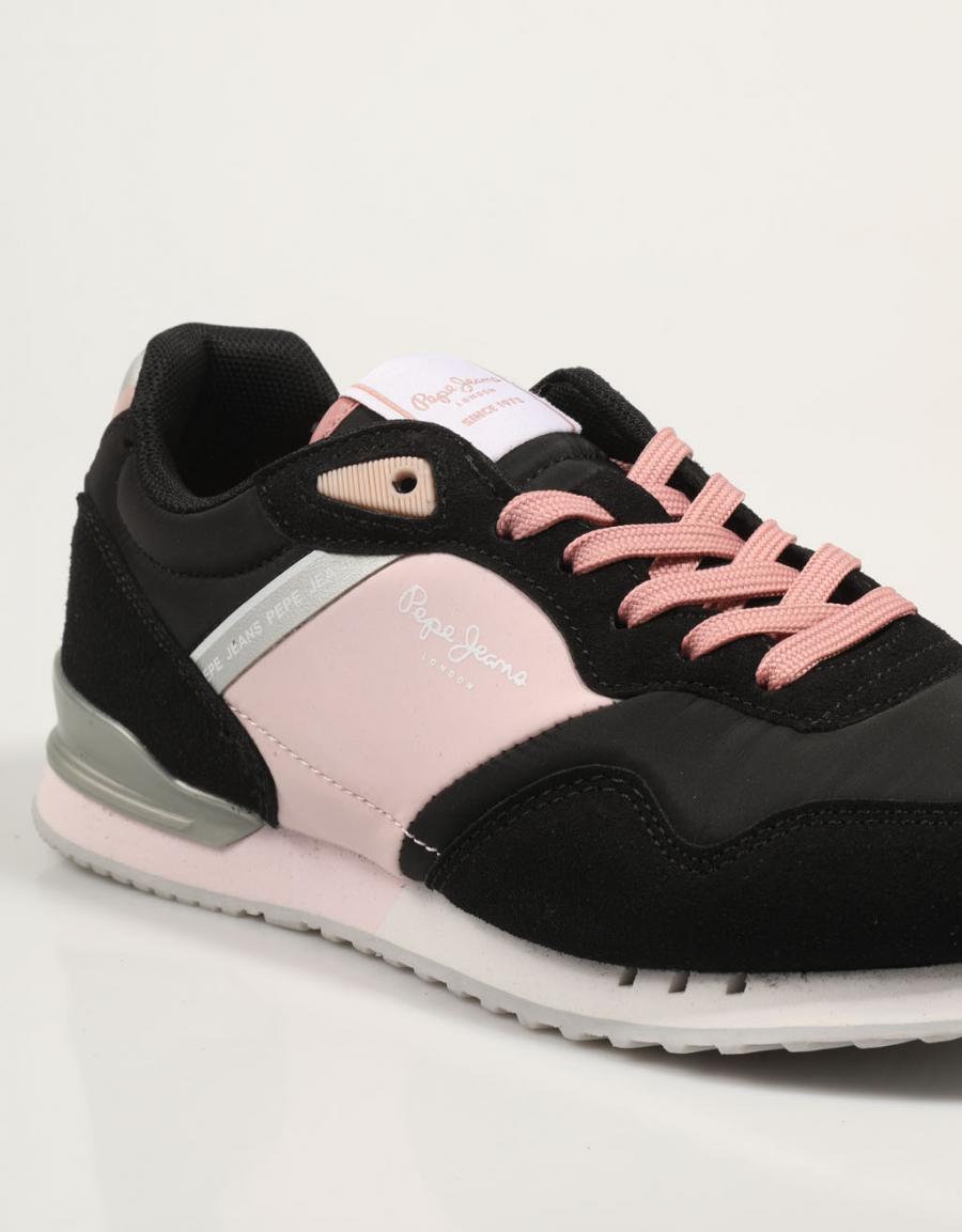 Sneaker PEPE JEANS London Colors G PGS40006 in colore nero