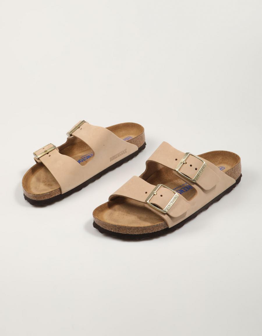 Birkenstock Sandalias Arizona en couleur beige