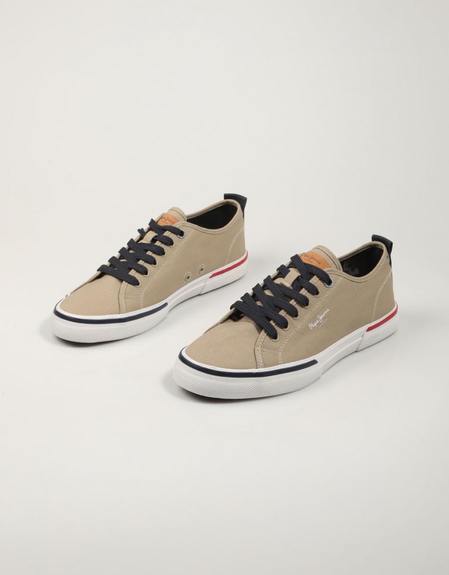 Baskets PEPE JEANS 855-beige en beige
