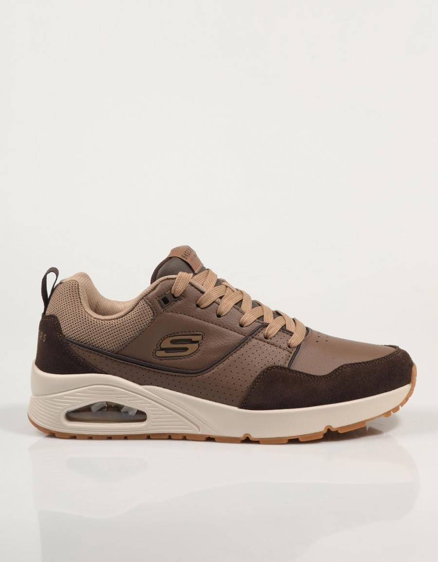 Skechers Sneakers Uno Retro One 183020 em cor marrom