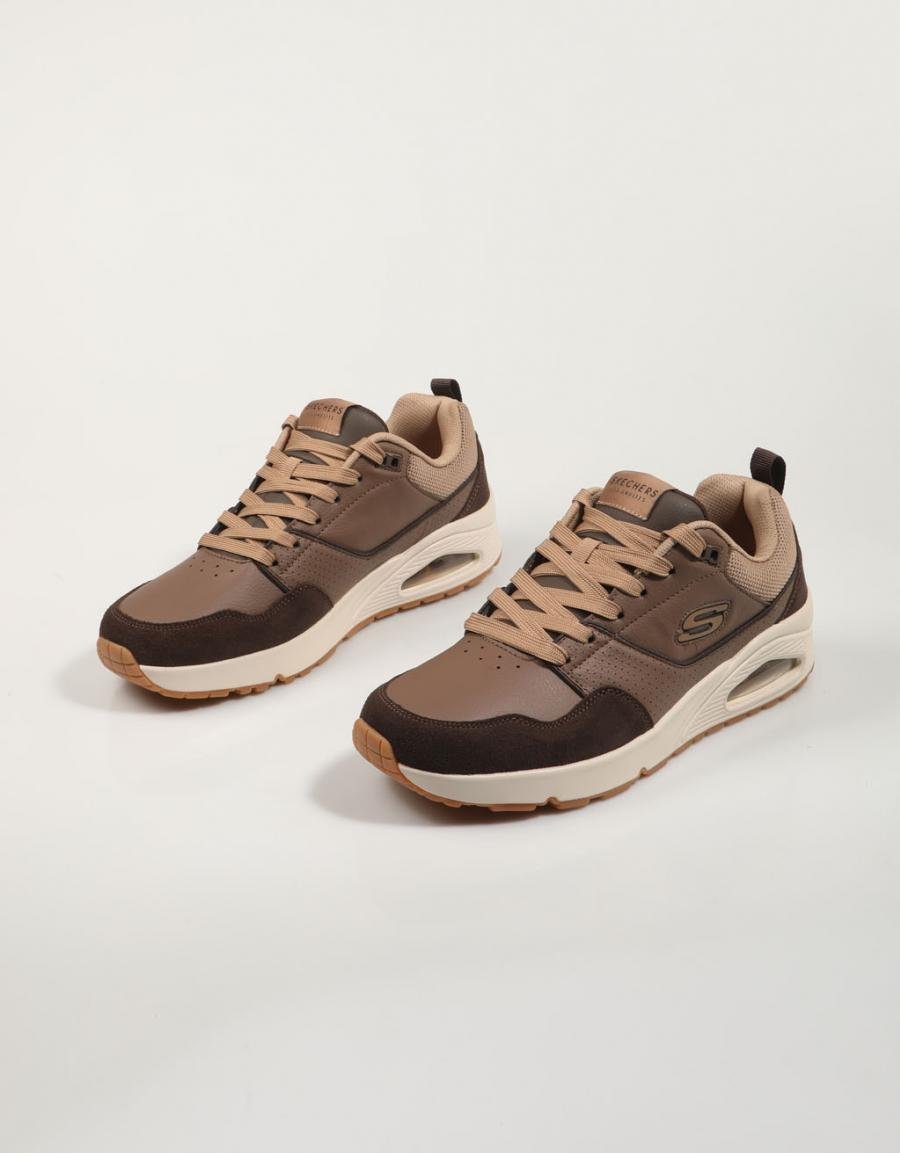 Skechers Sneakers Uno Retro One 183020 em cor marrom
