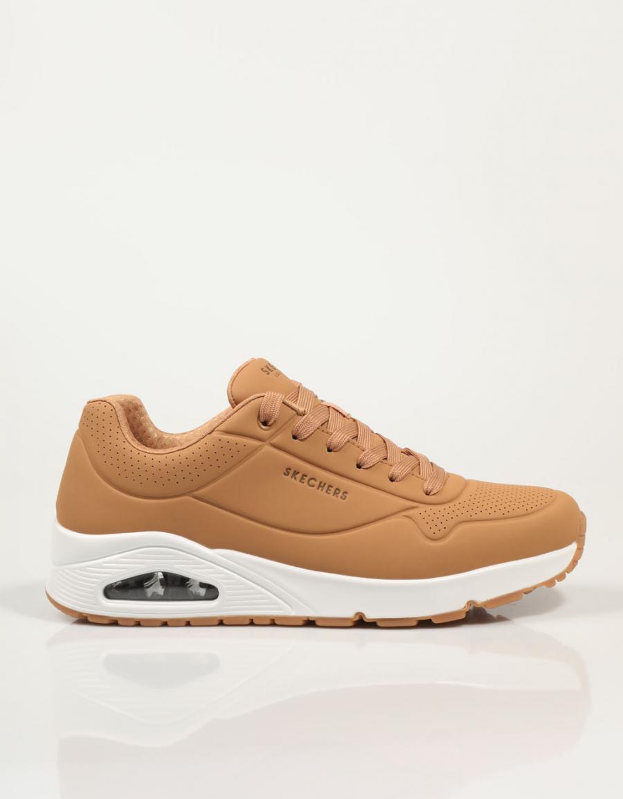 ZAPATILLAS SKECHERS UNO STAND ON AIR 52458 en color Amarillo