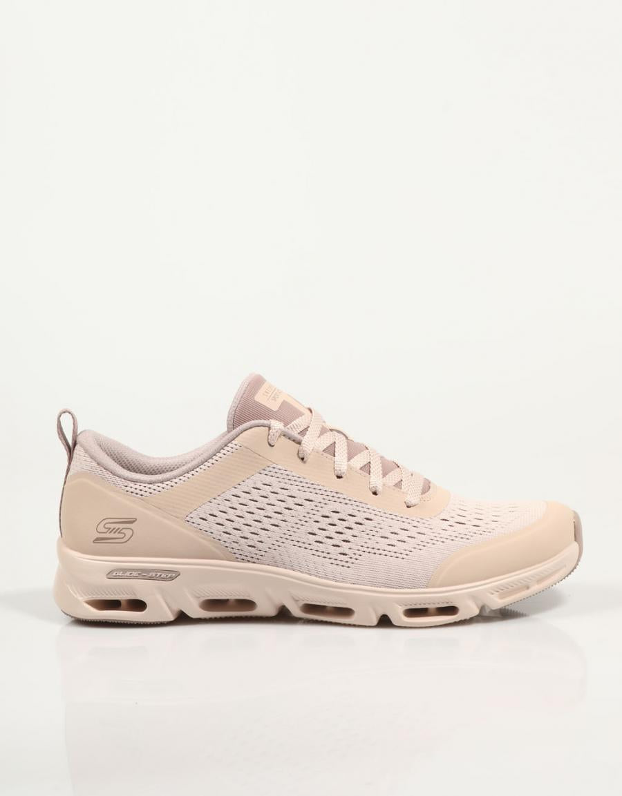 Skechers STED gratifica os tênis de Lema Skechers em rosa