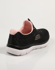 ZAPATILLAS SKECHERS SUMMKITS SPARKLING SPOTS en color Negro