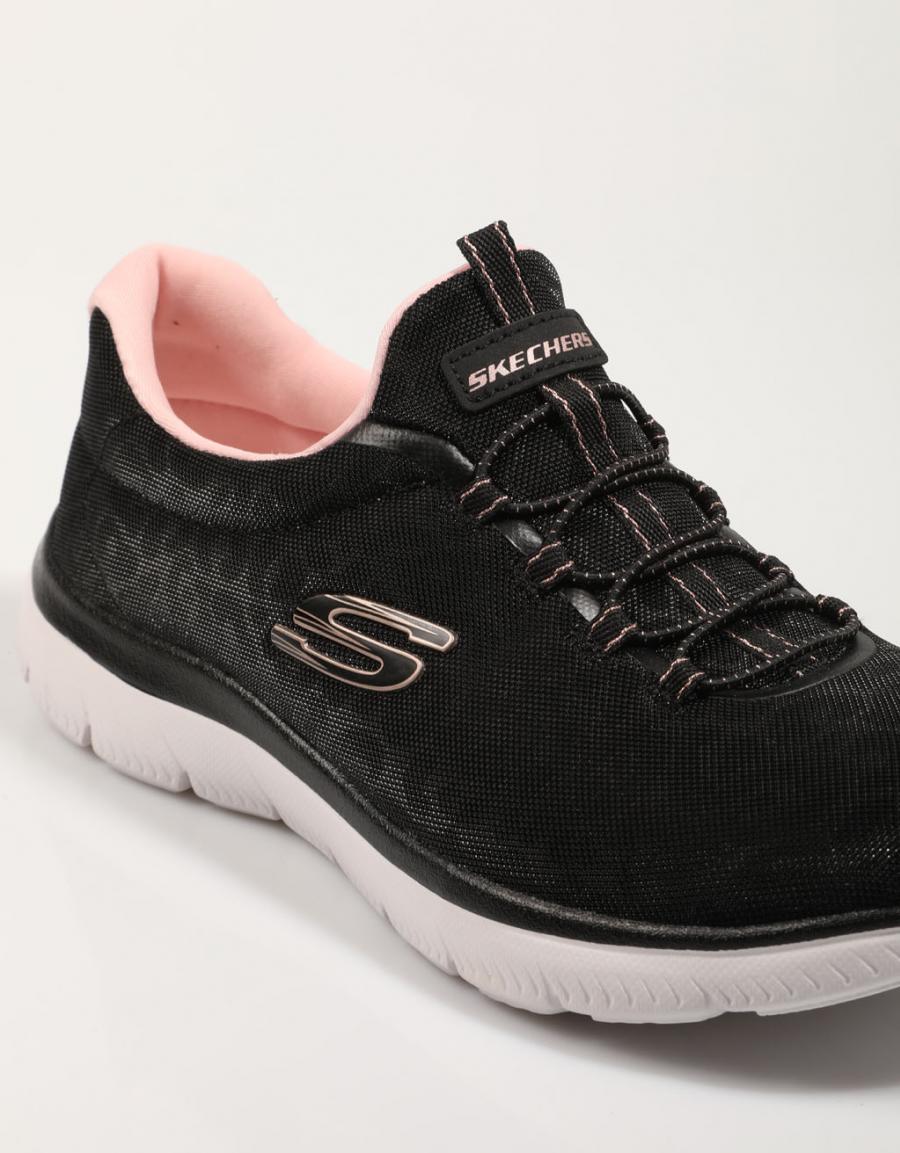 ZAPATILLAS SKECHERS SUMMKITS SPARKLING SPOTS en color Negro