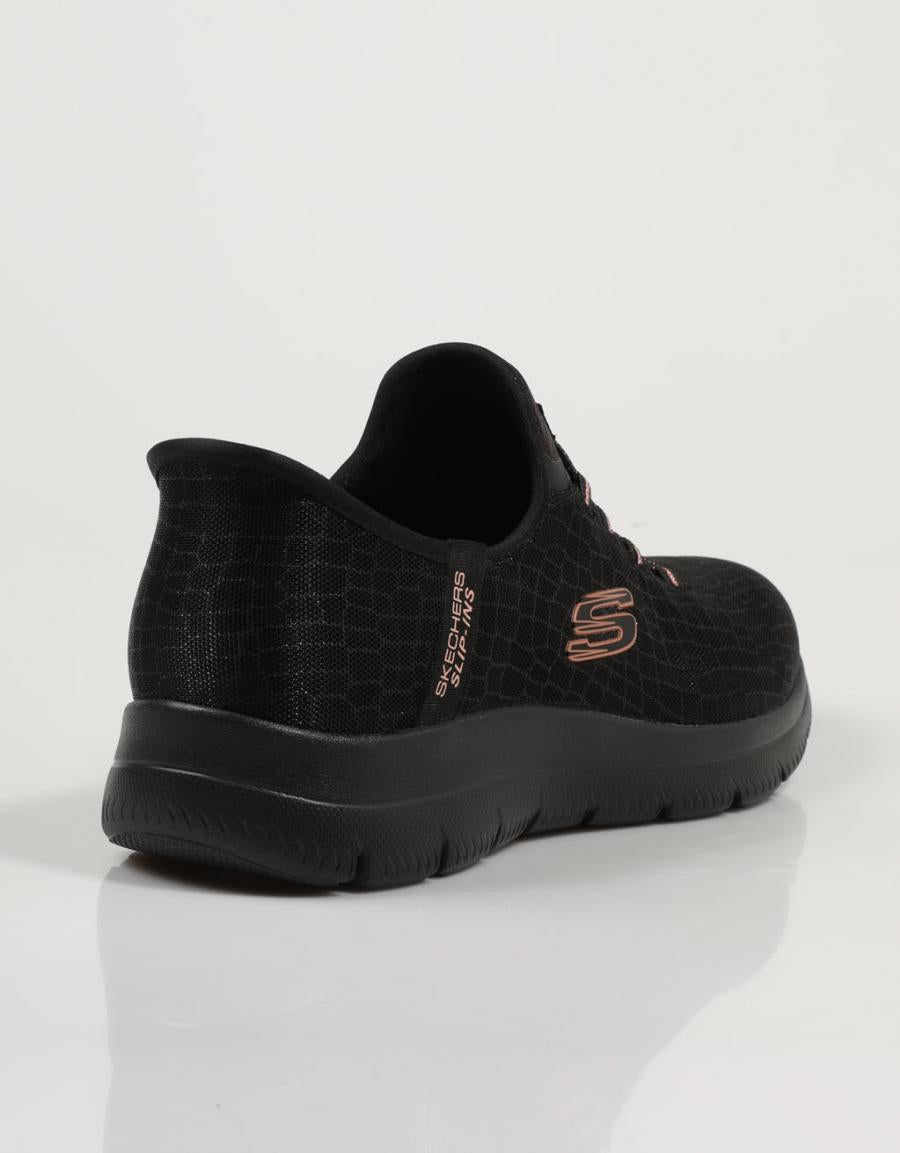 ZAPATILLAS SKECHERS SLIP INS SUMMITS CLASSY en color Negro