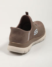 ZAPATILLAS SKECHERS SUMMITS en color Cuero