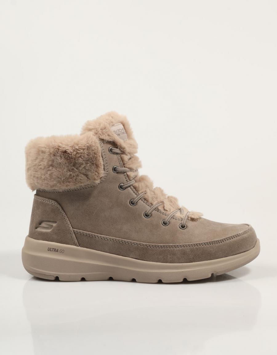 Botas Skechers Ultra Glacial em Taupe