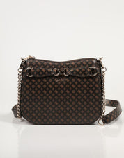 Bag GUESS Borse Arlena Logo Crossbody Hobo in colore marrone