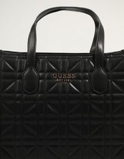 Bag GUESS Bags Silvanahwqg86 65220 em cor preta
