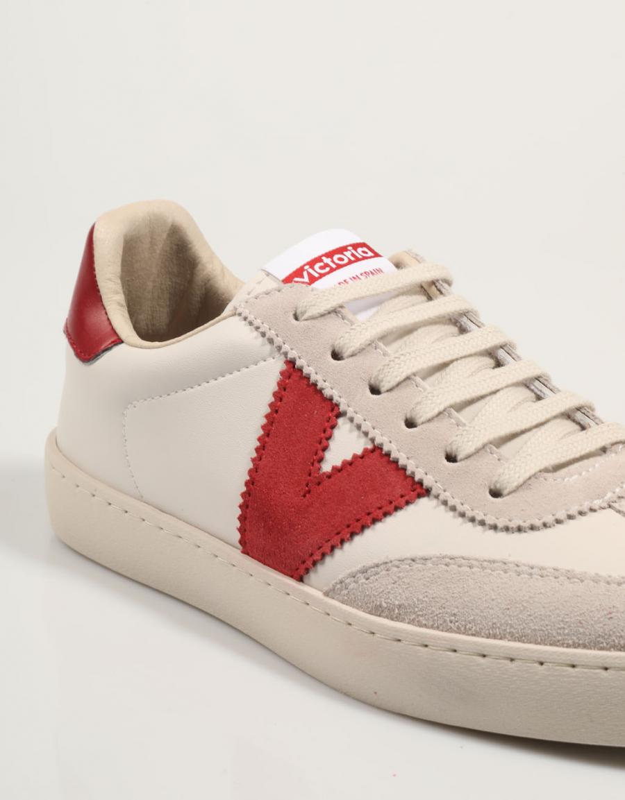 Victoria 1126184 Berliner Radfahrer Carmin in Weiß