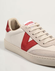 Victoria 1126184 Berliner Radfahrer Carmin in Weiß