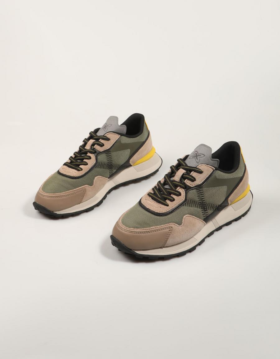 Munich Pulsar Sneakers in Kaki Color