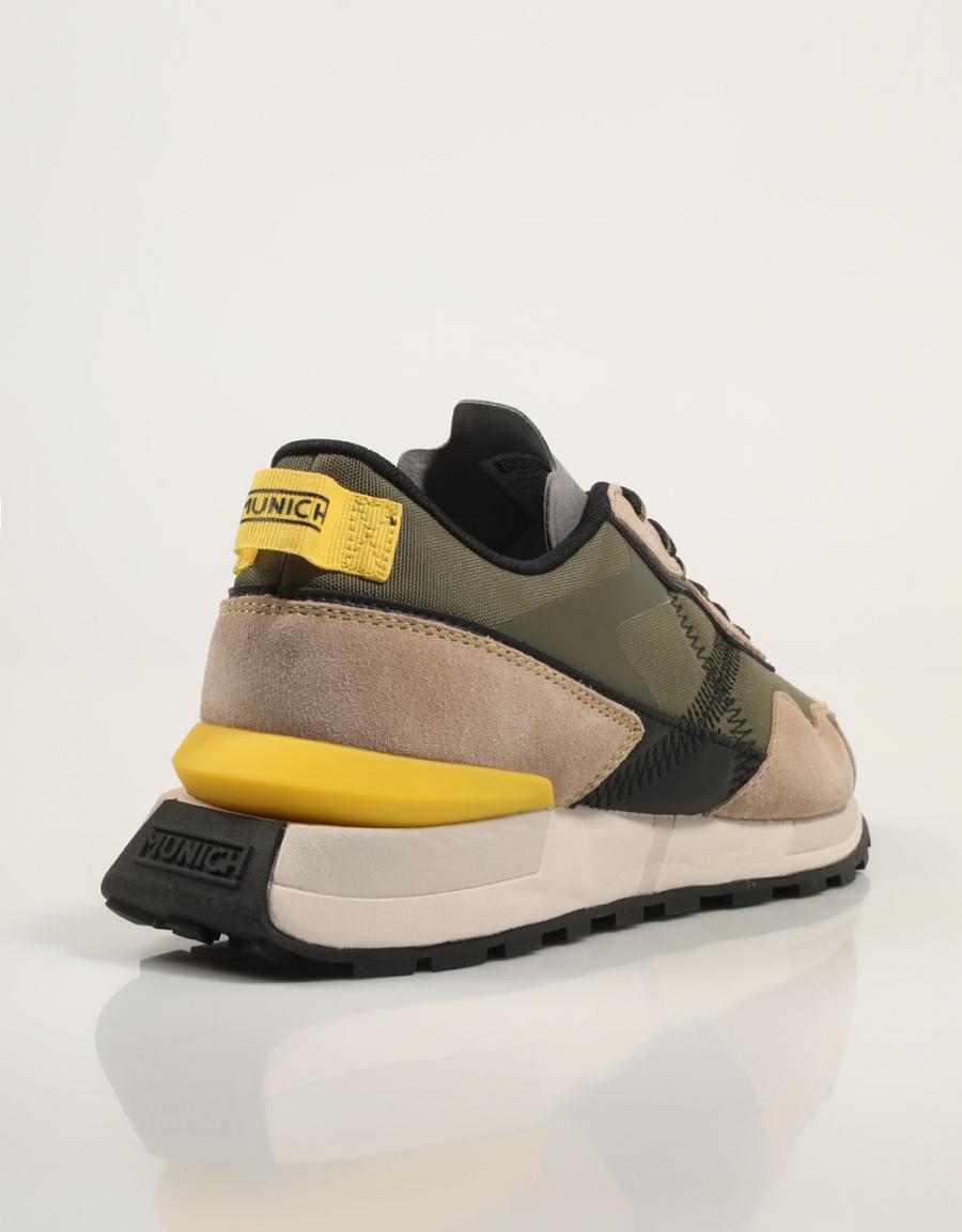 Munich Pulsar Sneakers in Kaki Color