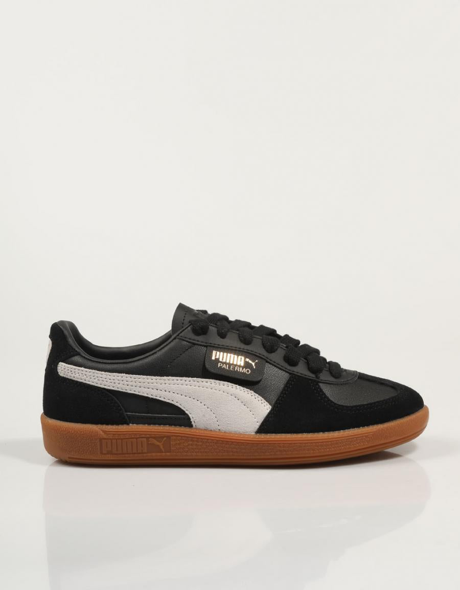 Turnschuhe PUMA Palermo Lth in Schwarz