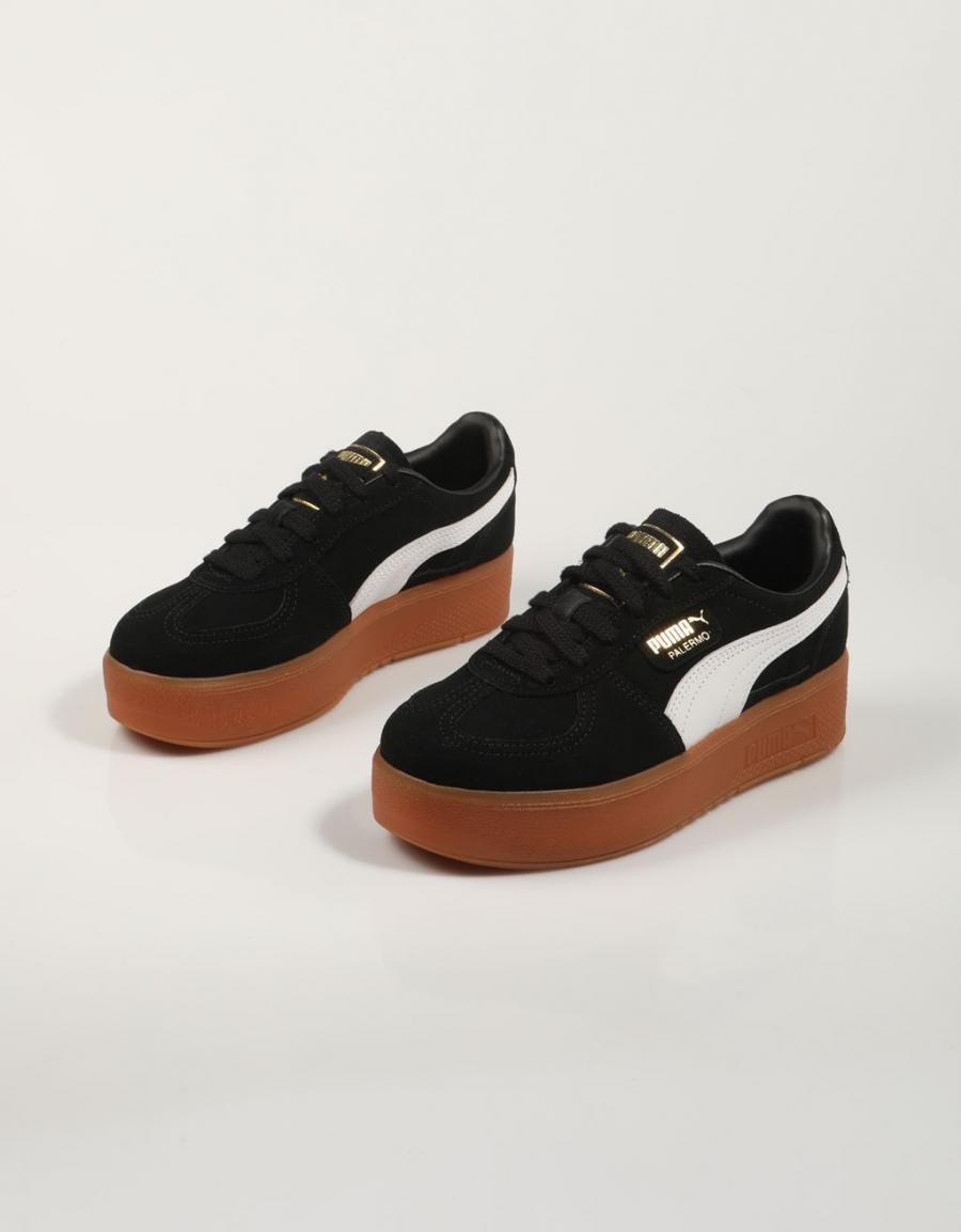ZAPATILLAS PUMA PALERMO ELEVATA en color Negro