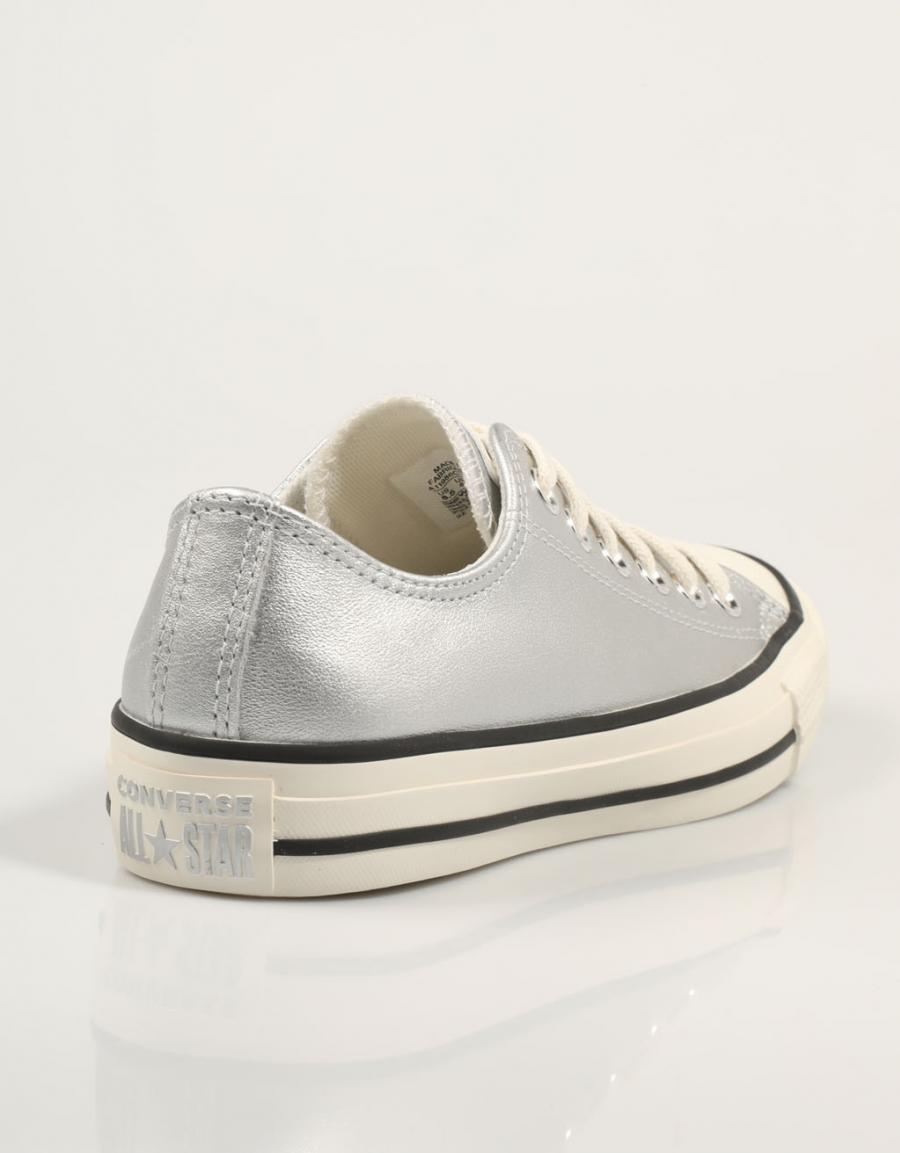 Sneakers CONVERSE Chuck Taylor tous étoilent en argent