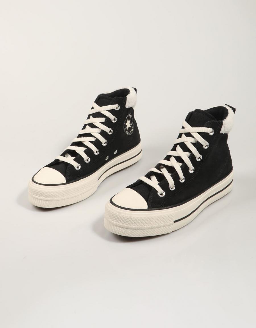 Tênis CONVERSE Chuck Taylor All Star Puff Lift in Black