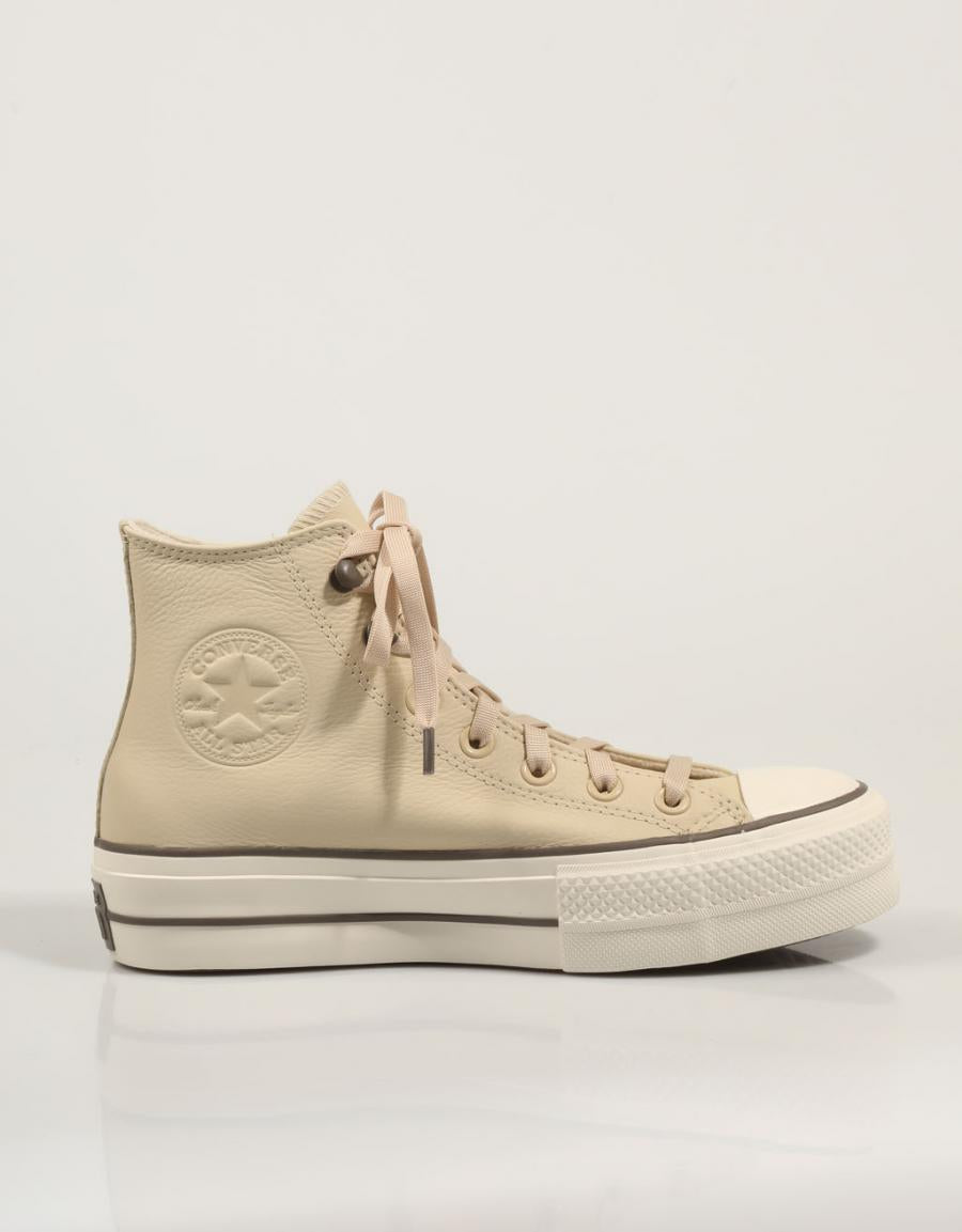 Tênis CONVERSE Chuck Taylor All Star Lift in Beige Color