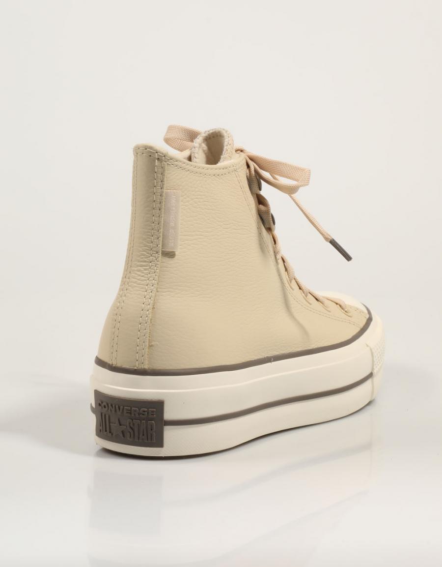 Tênis CONVERSE Chuck Taylor All Star Lift in Beige Color
