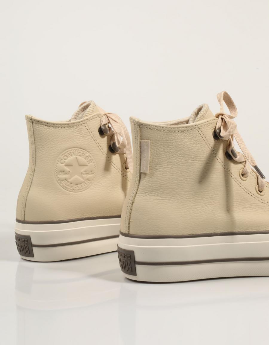 Tênis CONVERSE Chuck Taylor All Star Lift in Beige Color