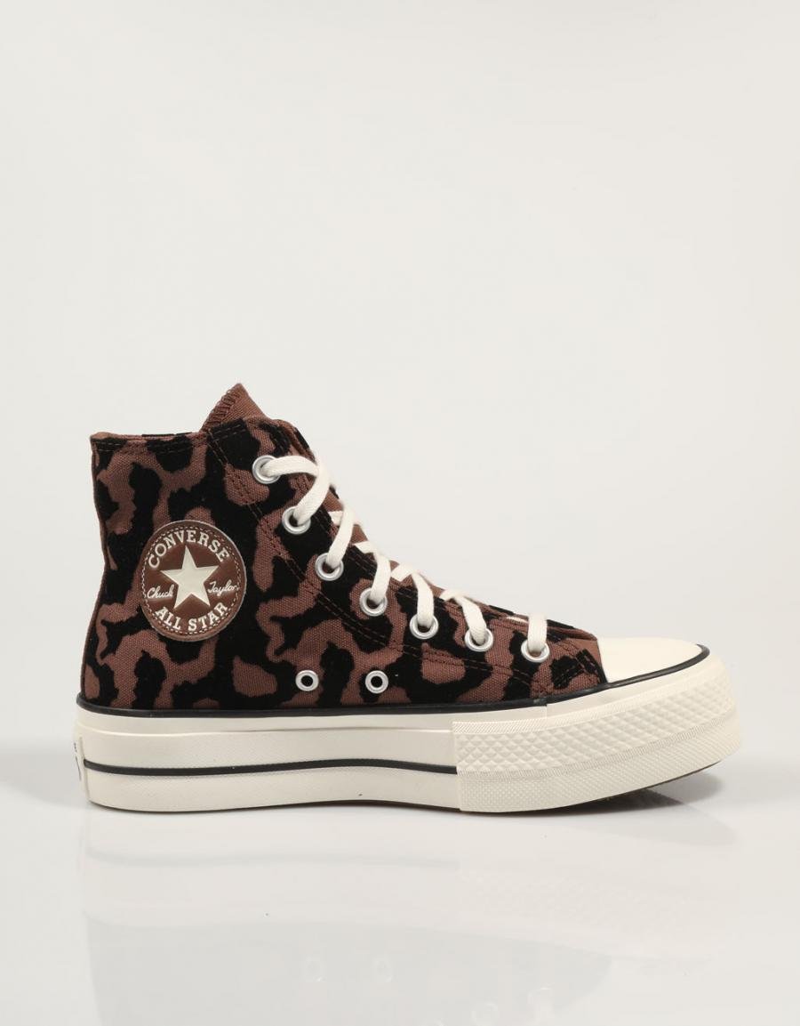 Sneakers CONVERSE Chuck Taylor All Star Lift in brown color
