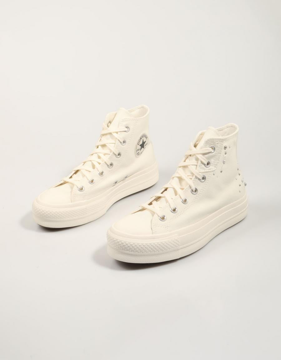 Tênis CONVERSE Chuck Taylor All Star Lift in Beige Color