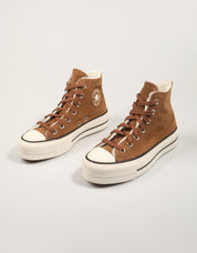 Sneaker CONVERSE Accogliente piattaforma club Chuck Taylor in cuoio colorato