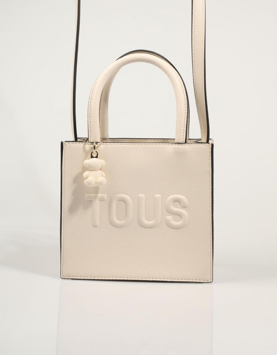 BOLSO TOUS BOLSO MINI CUBE  BRENDA en color Beige
