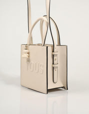 BOLSO TOUS BOLSO MINI CUBE  BRENDA en color Beige
