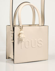BOLSO TOUS BOLSO MINI CUBE  BRENDA en color Beige