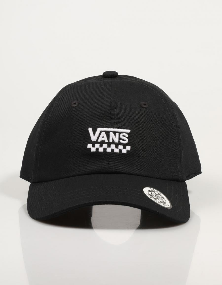 Cap VANS Bill Jockey do lado do tribunal em preto